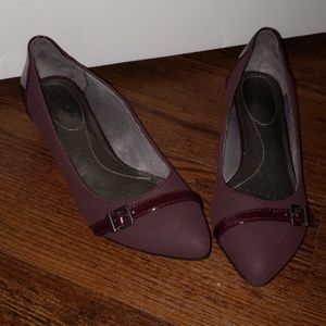 Purple mini wedges